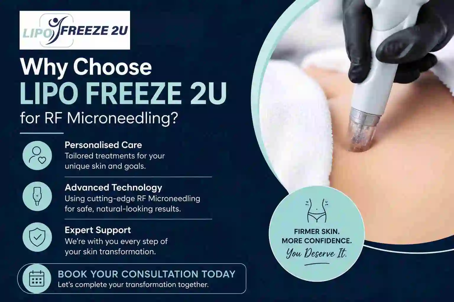 Why Choose LIPO FREEZE 2U for RF Microneedling Barking and Dagenham?